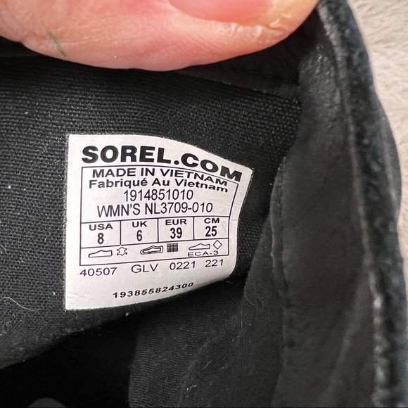 Sorel | Women's Cate Buckle Bootie Black US 8 EUR 39 - Picture 7 of 8